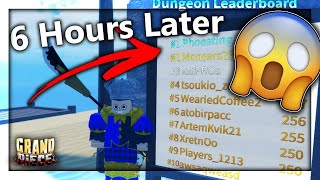 What I Got After 200+ Waves on GPO Dungeon (WORLD RECORD)