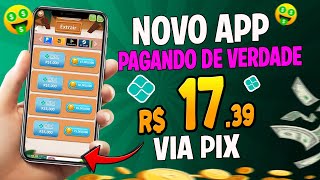 😲[Receba R$17 no PIX Todo Dia💸] APP para GANHAR DINHEIRO de VERDADE via PIX - Jogo Pagando via PIX