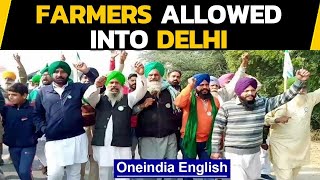 Farmers march into Delhi | To protest peacefully near Burari | Oneindia News