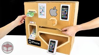 How To Make Apple iPhone Vending Machine From Cardboard