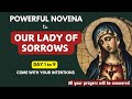 🙏NOVENA TO OUR LADY OF SORROWS DAY 1 to 9 || Our Lady of Dolors Novena Day one to nine