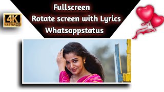 #krithishetty fullscreen rotate Whatsappstatus HD video | yemunnave Pilla lyrics | #Sidsriram#shorts