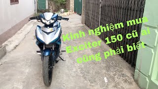 Kinh nghiệm mua Exciter cũ mà ai cũng phải biết