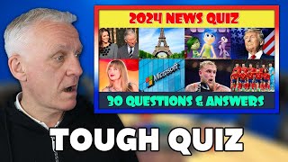 Quiz of the Year 2024 | 2024 News Quiz REACTION | OFFICE BLOKES REACT!!