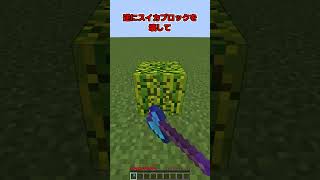 実は確率100%じゃないこと3選 #マイクラ #ゆっくり実況 #Shorts