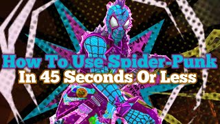 How To Use Spider-Punk MCoC