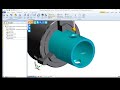 techtip how to machine undercut features on radial holes using a lollipop tool.