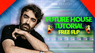 How To Make A Future House Drop - FL Studio FUTURE HOUSE Tutorial (FREE FLP)