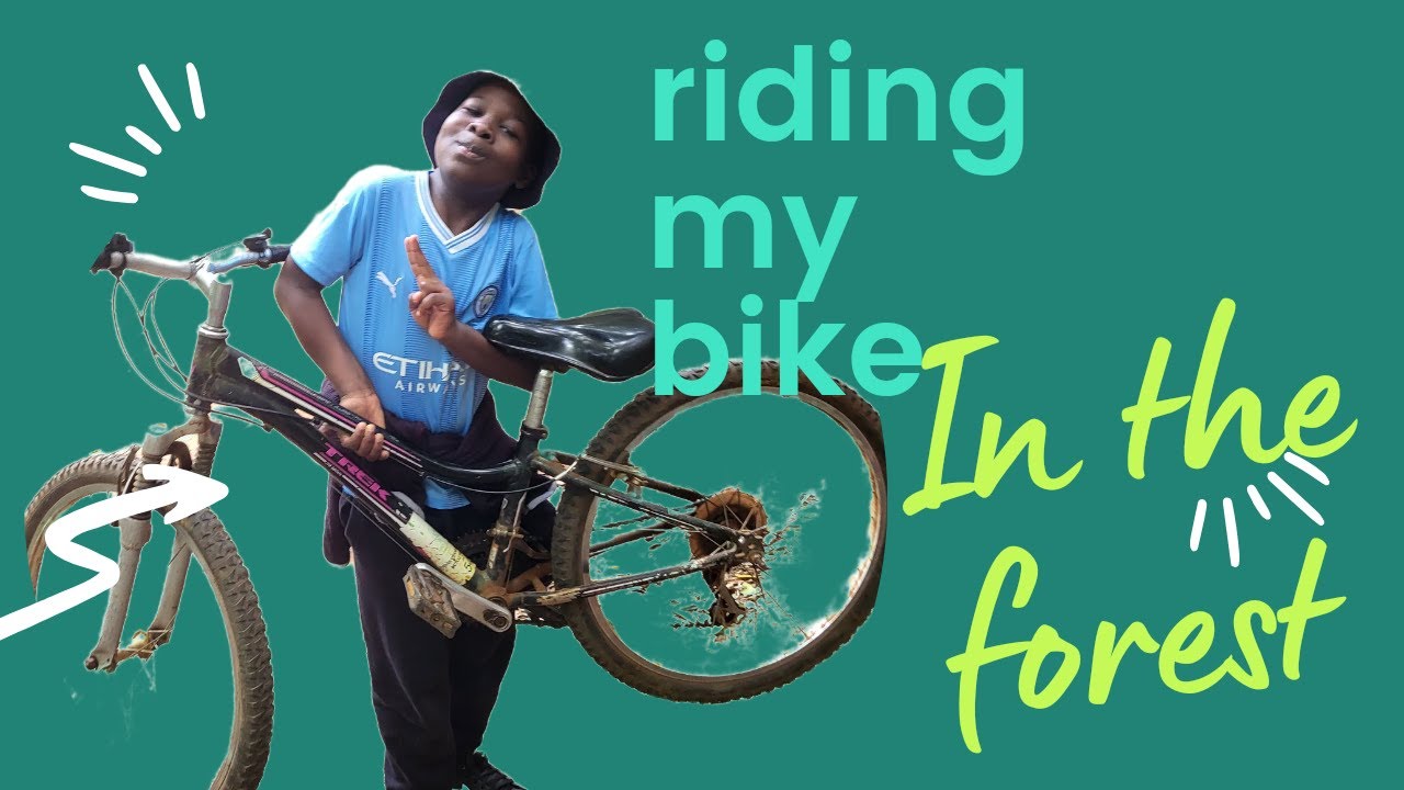 Riding My Mountain Bike In The Forest Youtube