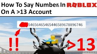 Age Is Just A Number Roblox Version