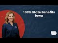 100% State Benefits - Iowa