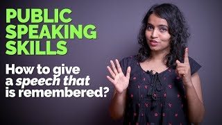 How to deliver a great Speech in English? Public Speaking Tips For Better Presentation Skills