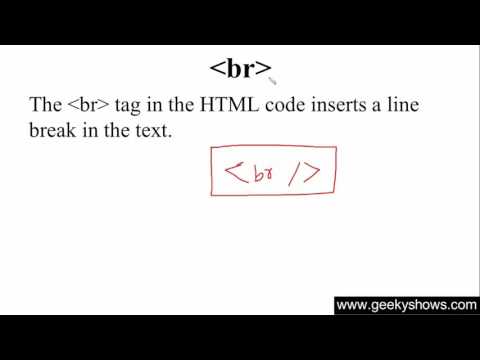15. How to insert New Line or Line Break using br Tag in HTML (Hindi) 15. How to insert New Line or Line Break using br Tag in HTML (Hindi)