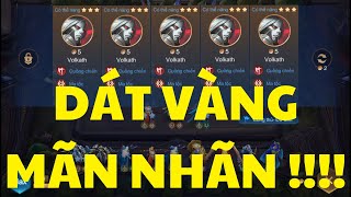 MÃN NHÃN VOLKATH 3 SAO NAK 3 SAO RỰC CHÁY BÀN CỜ !!! | CỜ LIÊN QUÂN SIZ