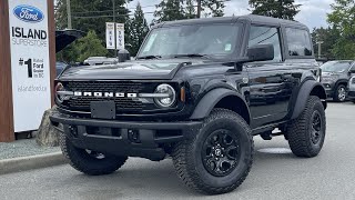 2024 Ford Bronco Wildtrak + 2 Door, Hard Top, Nav Review | Island Ford