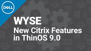 New Citrix features in ThinOS 9.0