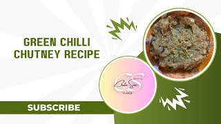 Rayalaseema Special 🌶️🔥 Pachi Mirapakaya Pachadi | Super Spicy Green Chilli Chutney Recipe