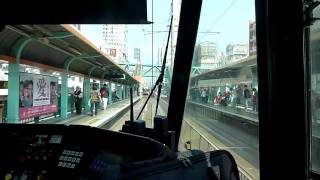 MTR LRT 1001 @ 614 港鐵第一代輕鐵 屏山站-大棠道站