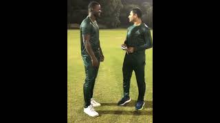 Abdul Razzaq and Darren Sammy about Pakistan Junior League