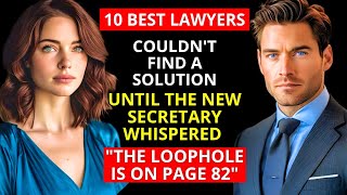 10 of his best LAWYERS couldn't find a solution, until the new SECRETARY whispered...