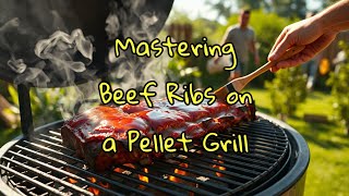 Mastering Beef Ribs on a Pellet Grill#grilling#beefribs#bbq