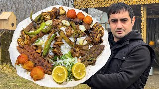 ALEXANDER THE GREAT FAVORITE RECIPE! LEGENDARY MIXED SHISH KEBAB