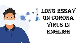 500+ words Essay On Corona Virus 2023-24 in English for 10th 12th board exam