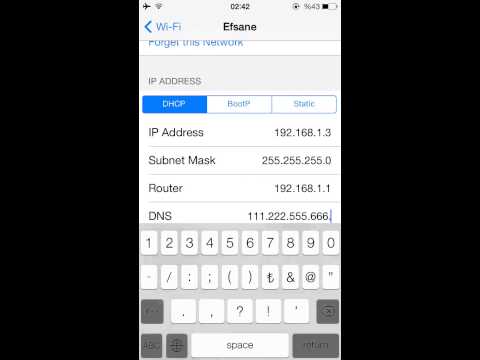 How to change DNS on iPhone How to change DNS on iPhone