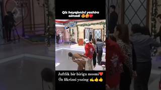 Devor ortidagi sevgi❤ Juftlik haqida fikriz❤👍 #funny #ilkuchrashuv #rek #love #ilksevgim #duet #mp3