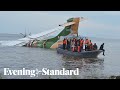 Nineteen dead after passenger plane crashes into Lake Victoria in Tanzania