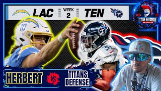 Tennessee Titans vs Los Angeles Chargers Game Preview  | Justin Herbert vs Titans D | NFL Week 2
