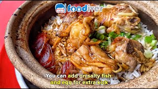 This Claypot Chicken Rice Stall Has Been Operating For 30 Years in The Same Spot!