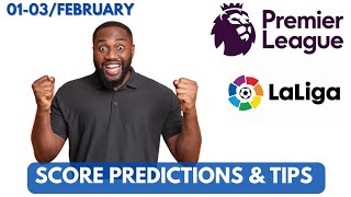 BEST FOOTBALL PREDICTIONS FOR PREMIER LEAGUE \u0026 LALIGA FOR THE WEEKEND #BETTINGTIPS