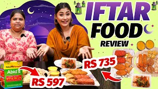 Mannady Street Food \u0026 IFTAR Box Review | IFTAR Feast at Home ft.Shabnam |Sunita Xpress