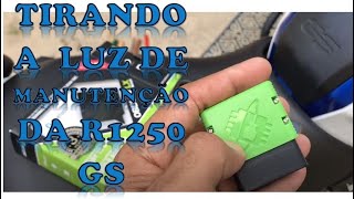 APAGANDO LUZ DE SERVIÇO DA R1250 GS (OBDLink LX)