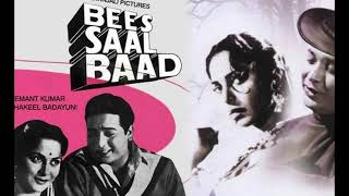 Original singer Hemant Kumar Ji in Bees Saal Baad (1962) - Bekarar Kar Ke Humein