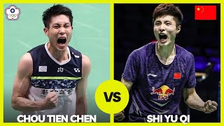 Chou Tien Chen(TPE) vs Shi Yu Qi(CHN) Badminton Match Highlights | Revisit Denmark Open 2022