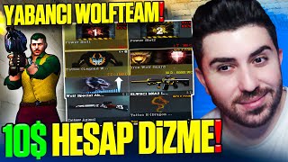 10$ DOLAR'a YABANCI WOLFTEAM UCUZ HESAP DİZME!