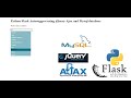 Python Flask Autosuggest using jQuery Ajax and Mysql database