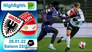 Highlights: FC Aarau vs FC Thun (28.01.2023)