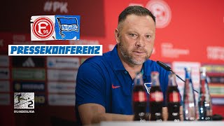 Pressekonferenz nach Düsseldorf | Hertha BSC