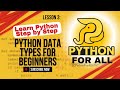 Python Data Types for Beginners