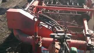 Aardappelrooien met Grimme DL1500