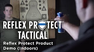 Reflex Protect Defense Spray Demo \u0026 Decon in Minutes