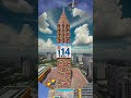 world’s tallest lego tower 🌍 over 114 feet of bricks