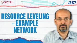 #37 Resource Leveling - Example Network | Project Planning & Control