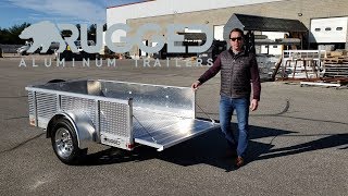 Tailgate Option - 5'x8' ALL Aluminum Utility Trailer