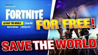 how to get fortnite save the world for f - free fortnite codes xbox