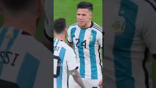 Enzo fernandez Vs Messi||আরজেন্টিনা⭐⭐⭐🇦🇷||#shorts_ #factsbangla #argentina #statuswhatsapp #new2023🔥