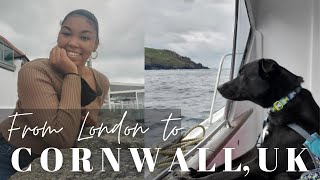 Dinner Date Night in London | Taking My Dog on a Boat Ride Cornwall | Americans in England Vlog #4
